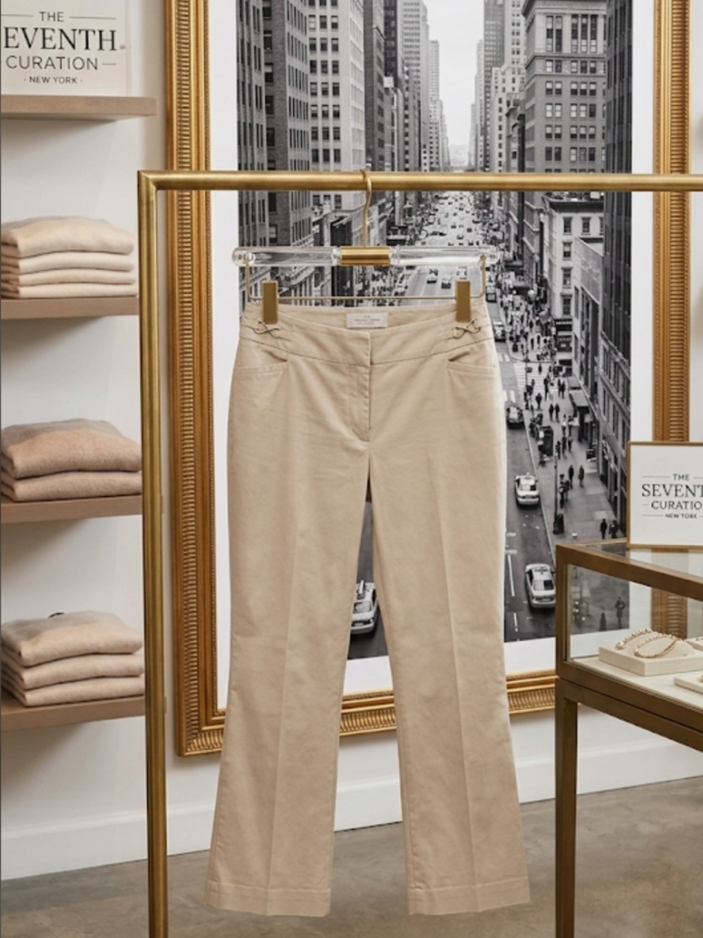Chic Tailored Crop Pants | The Seventh Curation
